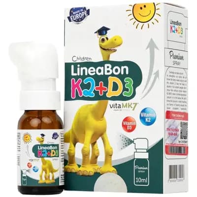 Chai Xịt Lineabon D3 + K2 Spray (Chai 10ml)