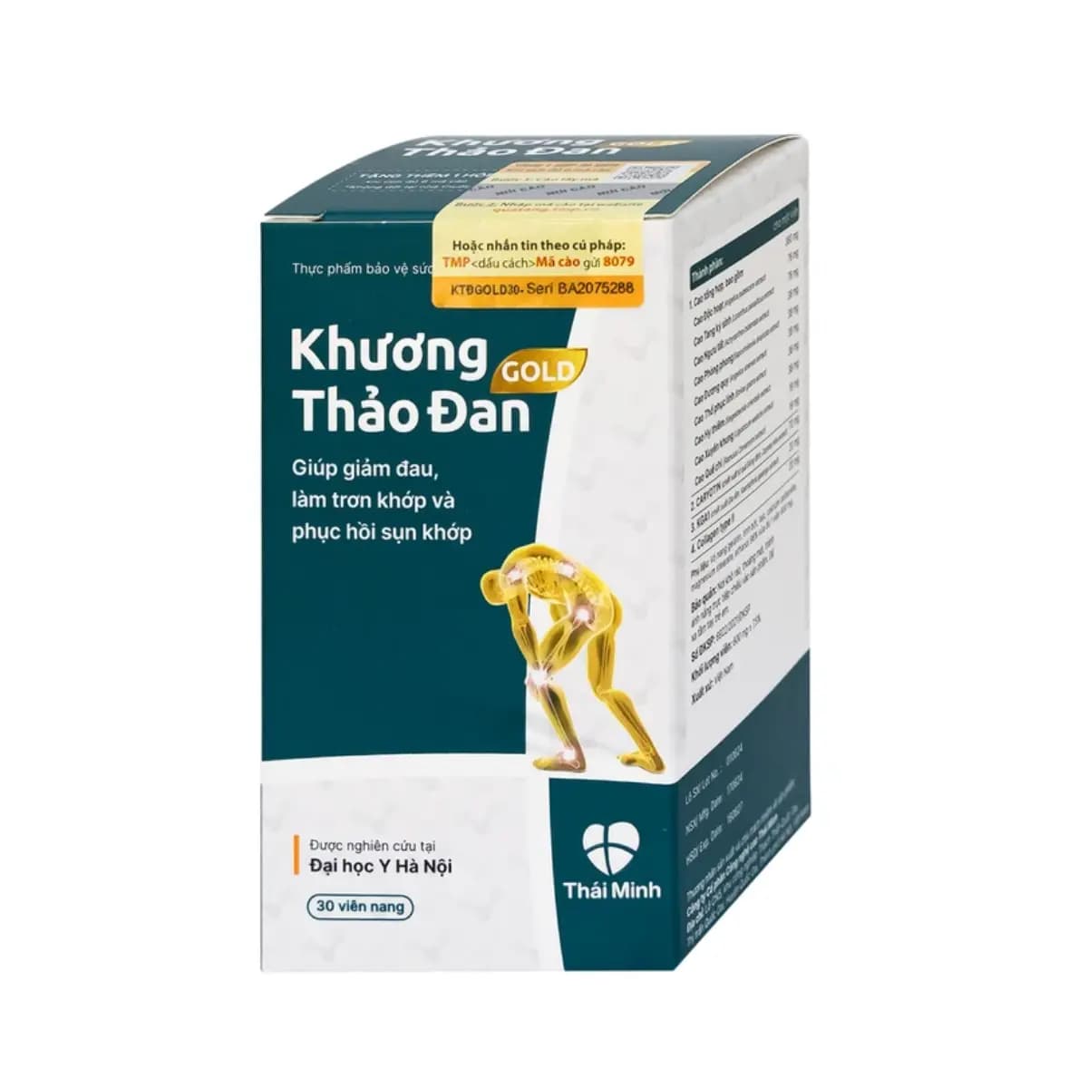 Khương Thảo Đan Gold Thái Minh (Lọ X 30 Viên)