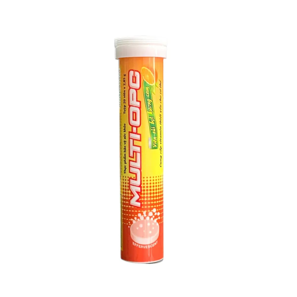 Viên Uống Multi - Opc Hương Cam ( Tuýp 20 Viên X 2,85g)