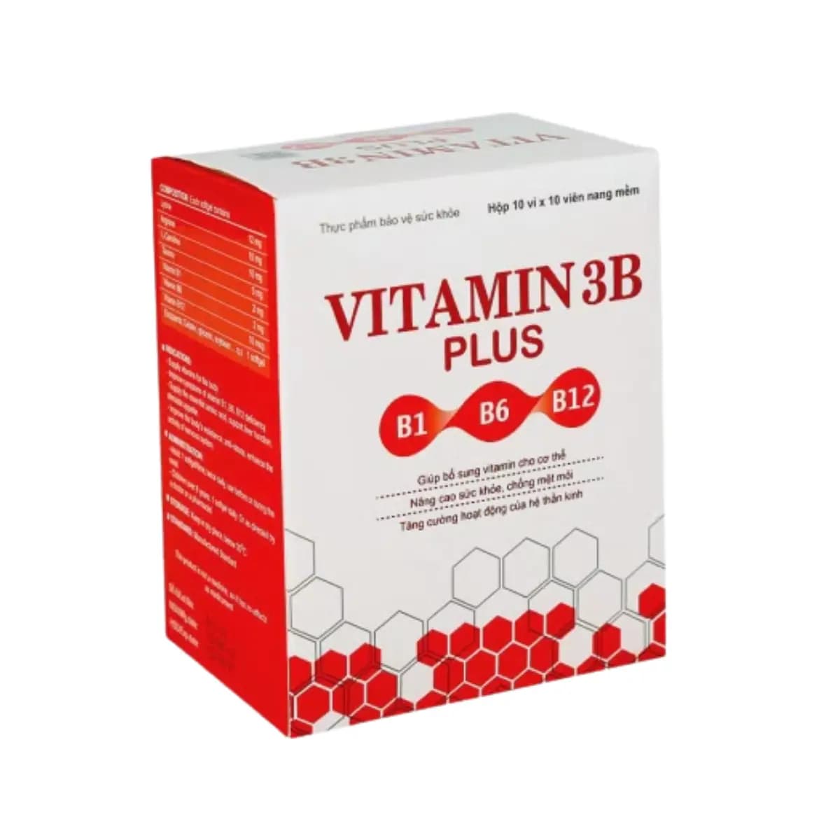 Viên Uống  Bảo Vệ Sức Khỏe Gia Nguyễn Vitamin 3b Plus (Hộp 100 Viên)