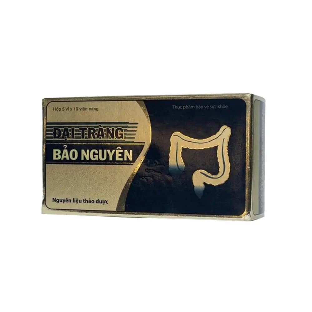 Viên Uống Bảo Vệ Sức Khỏe Đại Tràng Bảo Nguyên (Hộp 5 Vỉ X 10 Viên)
