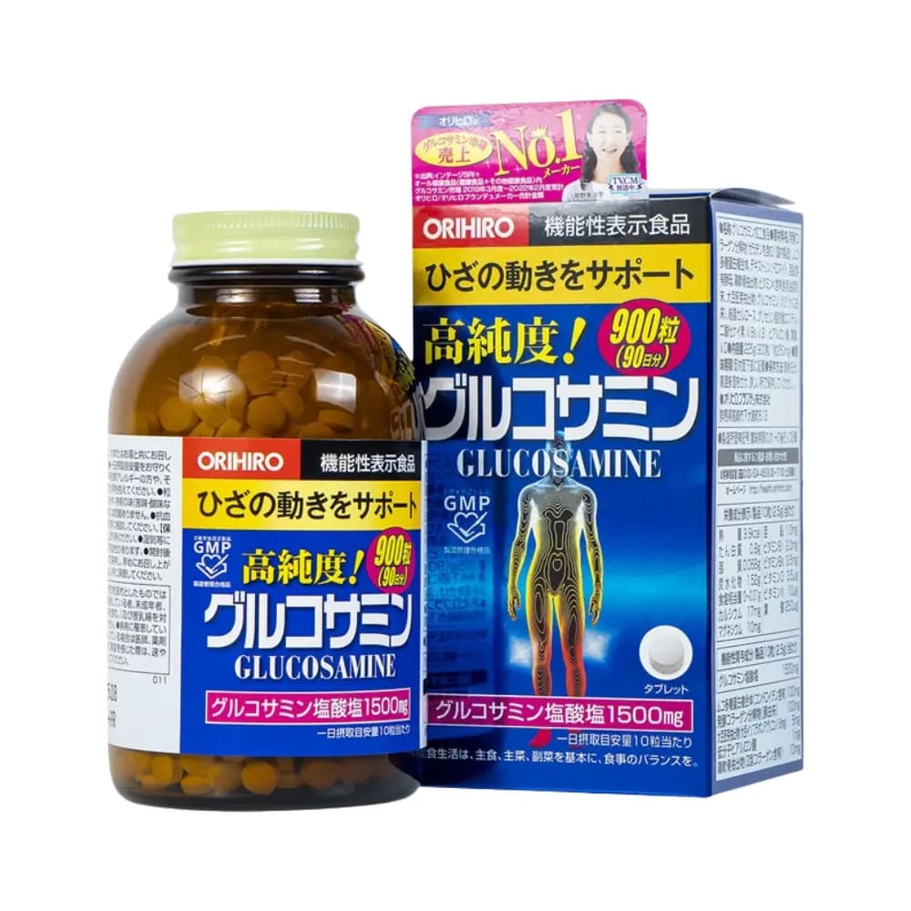 Viên Nén Orihiro Glucosamine 900 (Hộp 900 Viên)