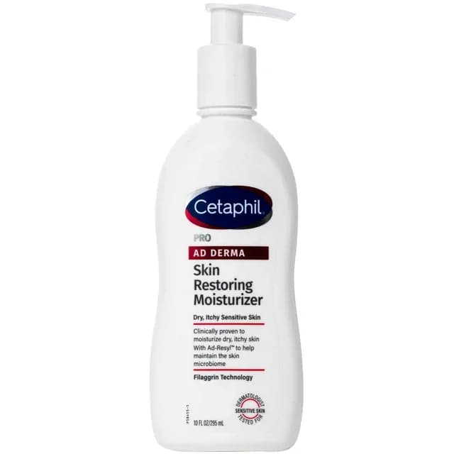 Sữa dưỡng thể Cetaphil Pro Ad Derma Skin Restoring Moisturizer (Chai 295ml)