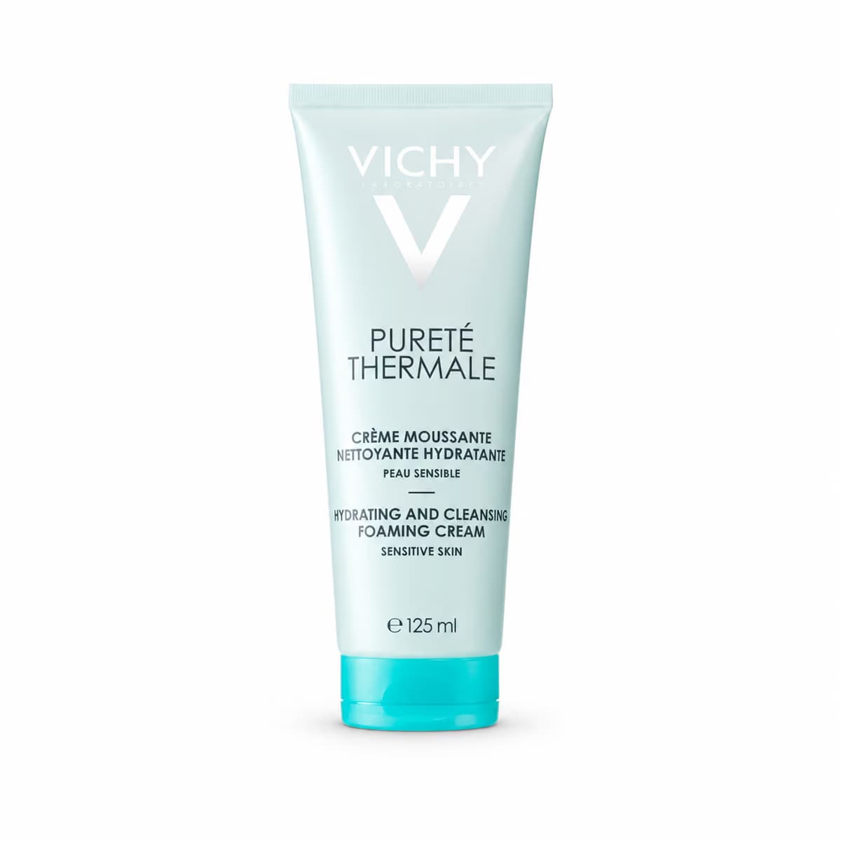 Sữa Rửa Mặt Tạo Bọt Dạng Kem Vichy Pureté Thermale Hydrating & Cleansing Foaming Cream (Tuýp 125ml)