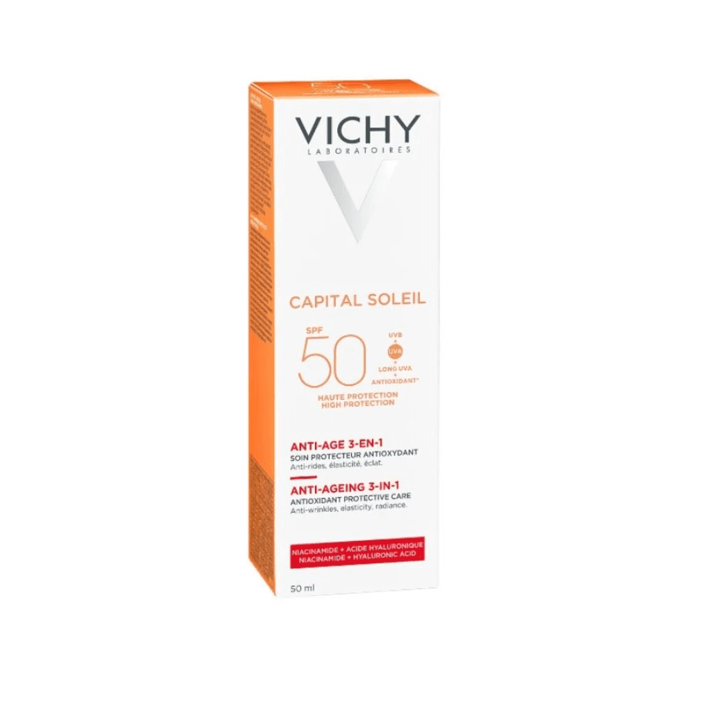 Kem Chống Nắng Giảm Lão Hóa Vichy Capital Soleil - 3-in-1 Anti-aging