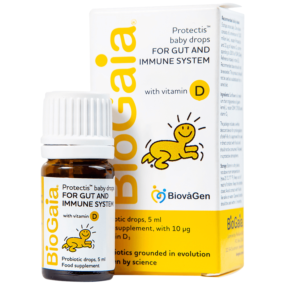 Men Vi Sinh Biogaia Protectis Baby Drops (Lọ 5ml)