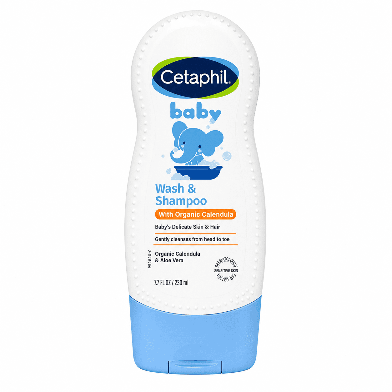 Sữa Tắm Gội Toàn Thân Cetaphil Baby Wash & Shampoo With Organic Calendula (Chai 230ml)