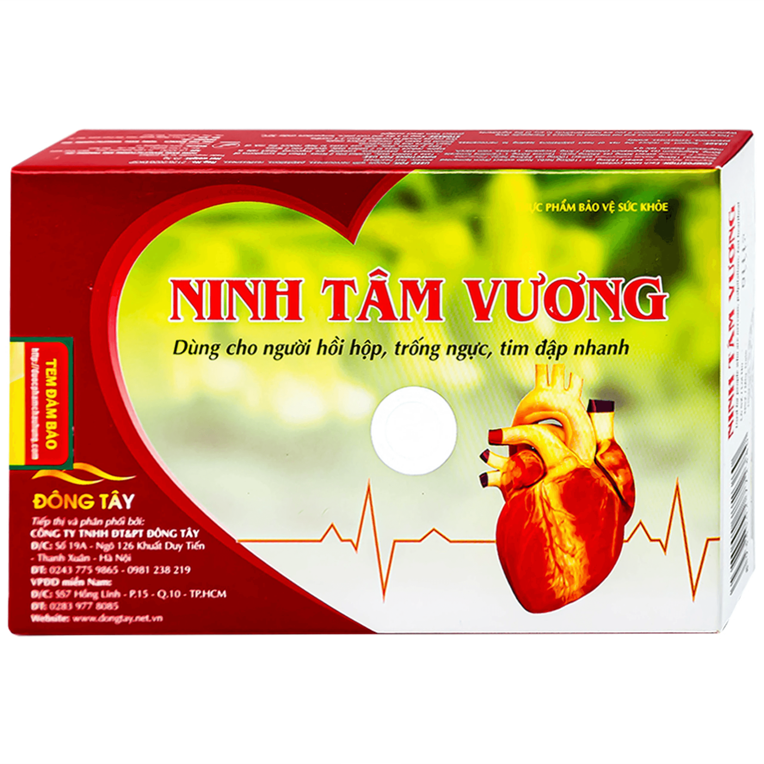 Viên Uống Ninh Tâm Vương (Hộp 3 vỉ x 10 viên)