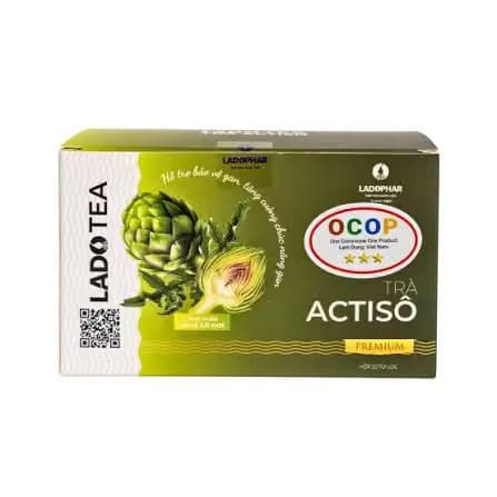 Viên Uống Ladophar Trà Actiso (Hộp 20 Túi)