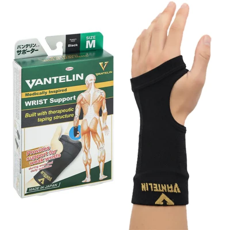 Đai Bảo Vệ Cổ Tay Vantelin Wrist Support (Hộp 1 cái)