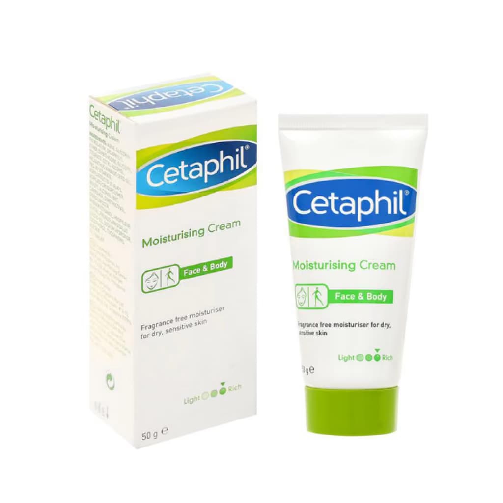 Kem Dưỡng ẩM Cấp Ârm Sâu 48h Cetaphil Moisturizing Cream (Tuýp 50g)