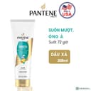 Dầu Xả Pantene Smooth & Sleek - Made in Usa Suôn Mượt, Óng Ả (Tuýp 308ml)