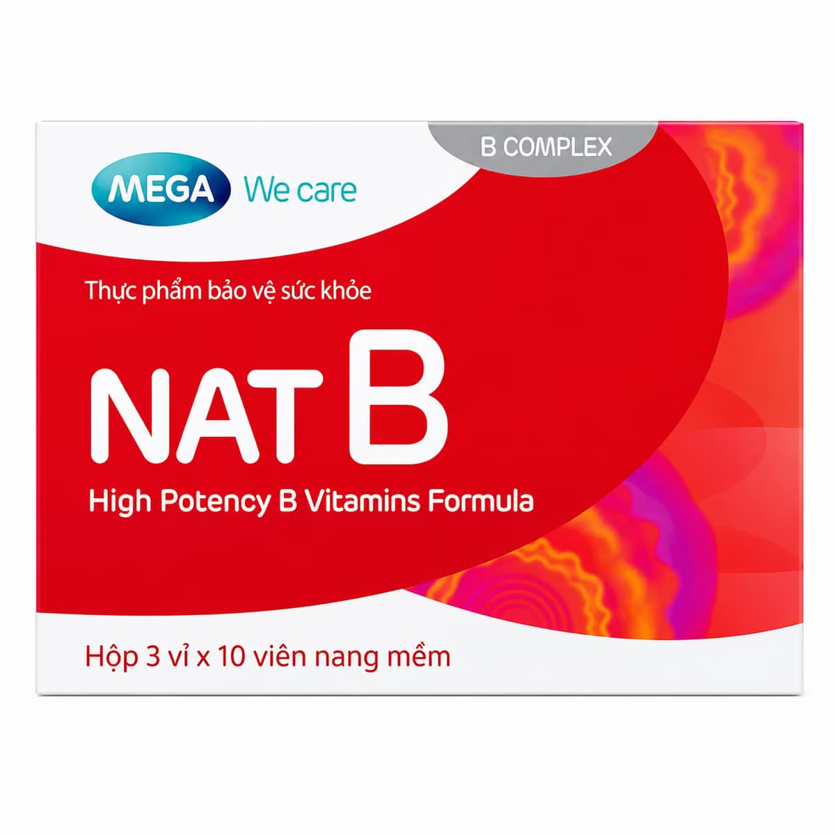 Viên Uống Nat B (Hộp 3 Vỉ X 10 Viên)