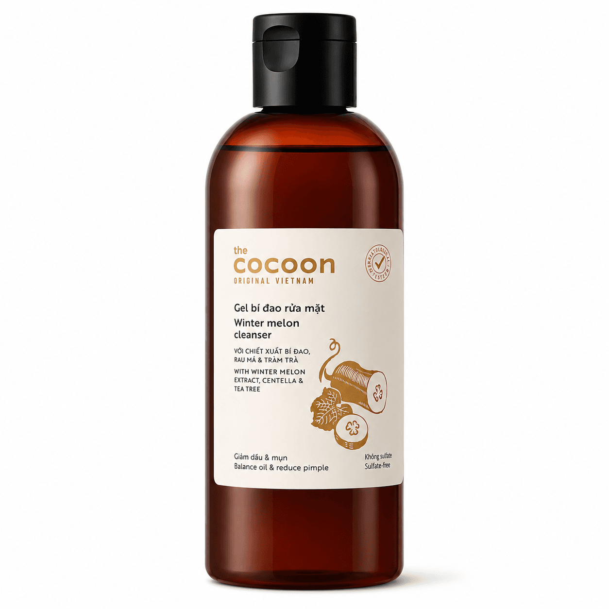 Gel Bí Đao Rửa Mặt Cocoon (Chai 310ml)