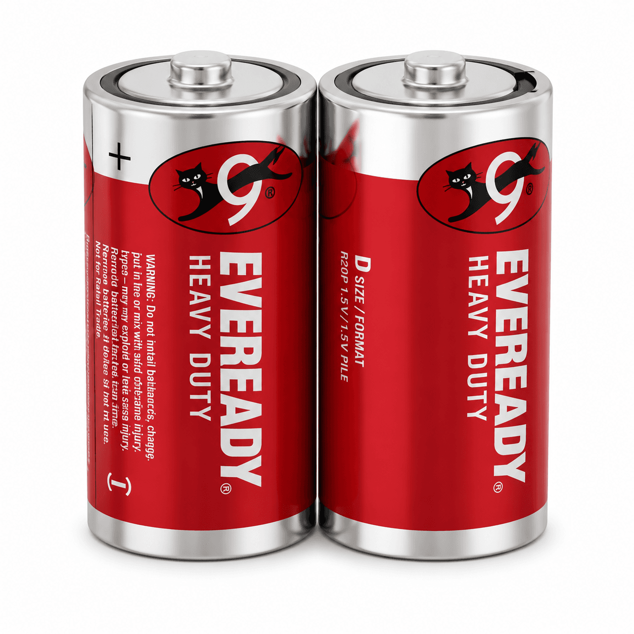 Pin Eveready Heavy Duty 1050 SW2 D (Vỉ 2 viên)