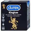 Bao Cao Su Durex Kingtex Size 49mm (Hộp 3 Bao)