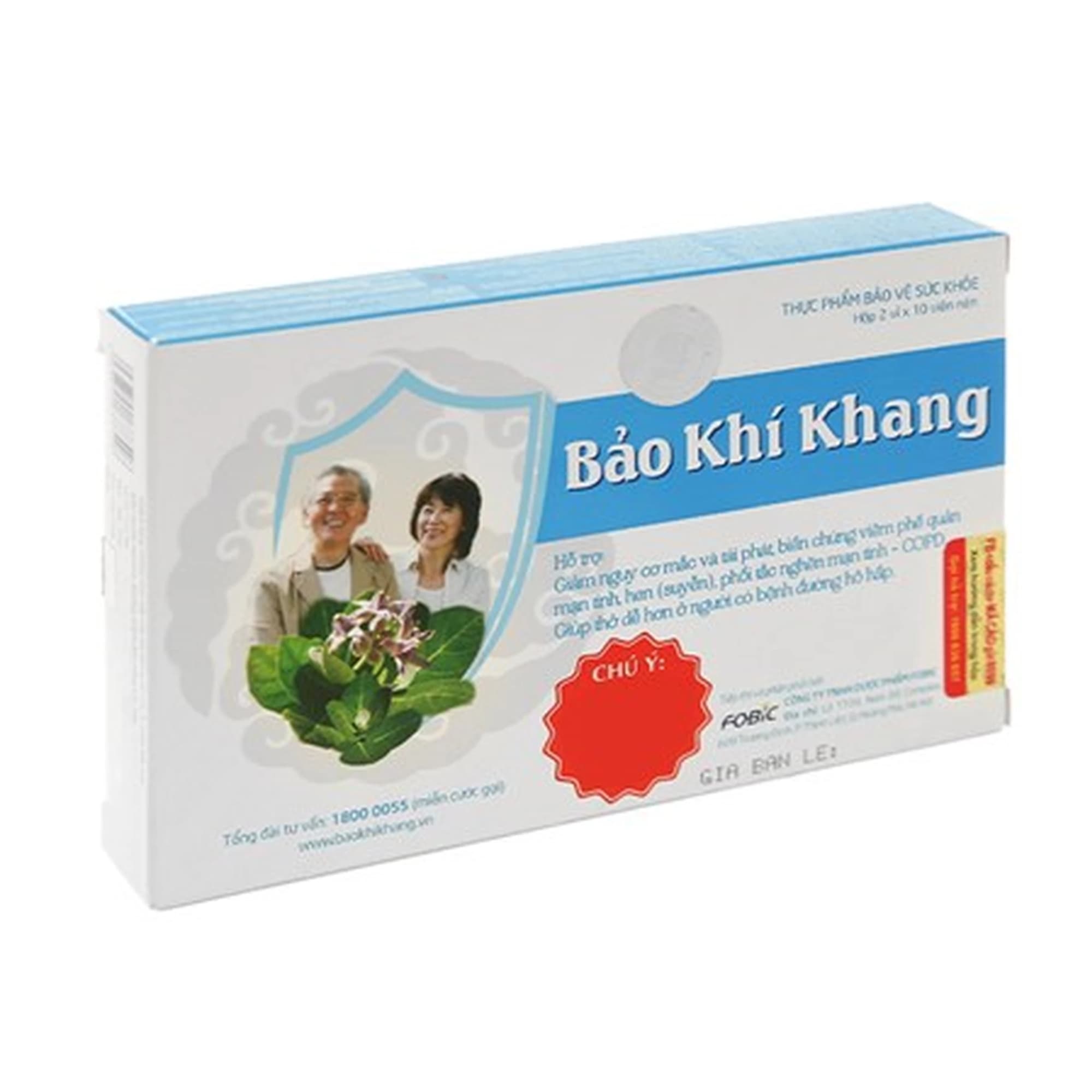 Viên Uống Bảo Khí Khang (2 Vỉ X 10 Viên)