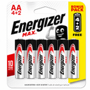 Pin Energizer Max AA E91 BP2 (Gói 2 viên pin)