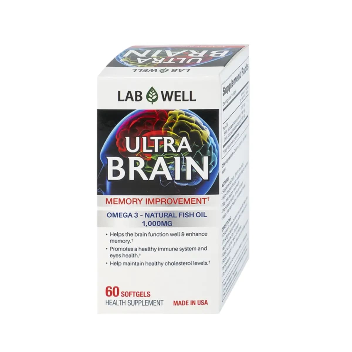 Viên Uống Ultra Brain Lab Well (Hộp X 60 Viên)