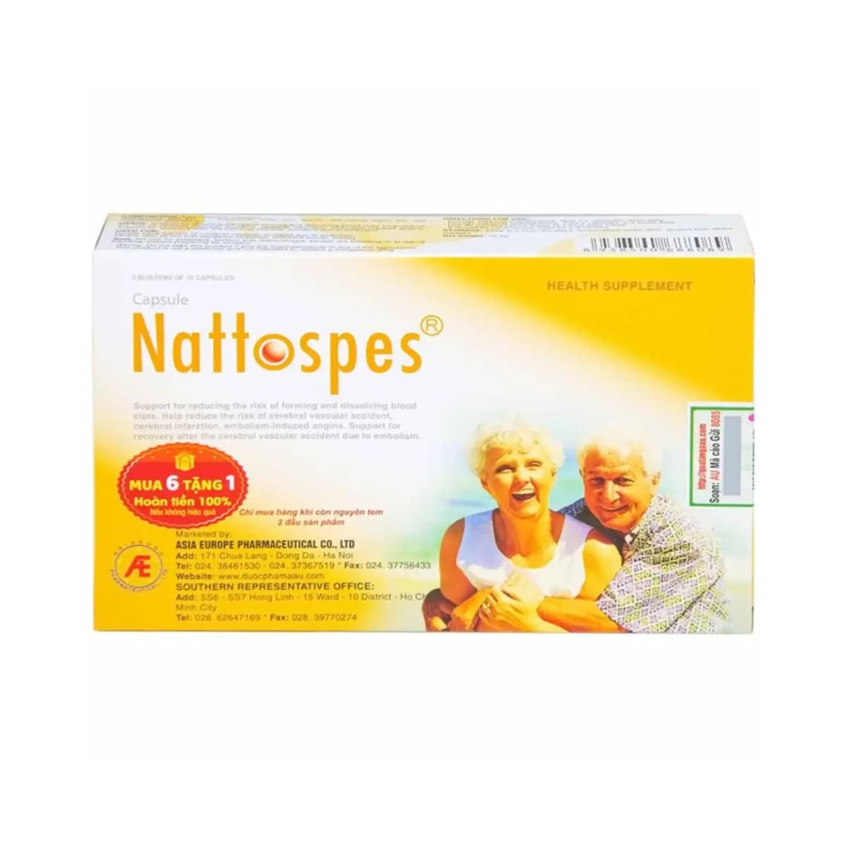Viên Uống Bảo Vệ Sức Khỏe Imc Nattospes (Hộp X 30 Viên)