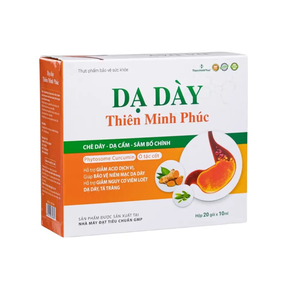 Viên Uống Bảo Vệ Sức Khỏe Dạ Dày Thiên Minh Phúc (Hộp 20 Gói)