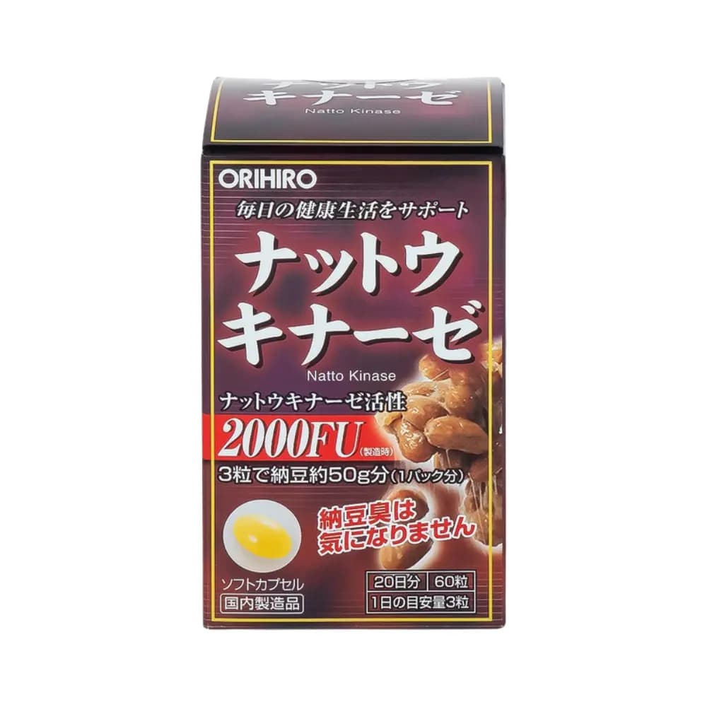Viên Nang Orihiro Nattokinase (Hộp 60 Viên)