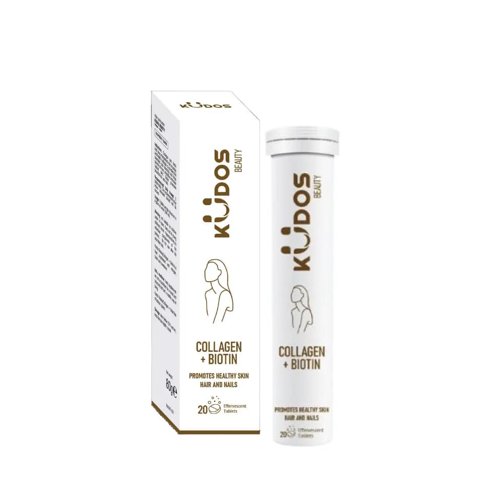 Viên Uống Kudos Beauty Collagen + Biotin (20 Viên/tuýp)