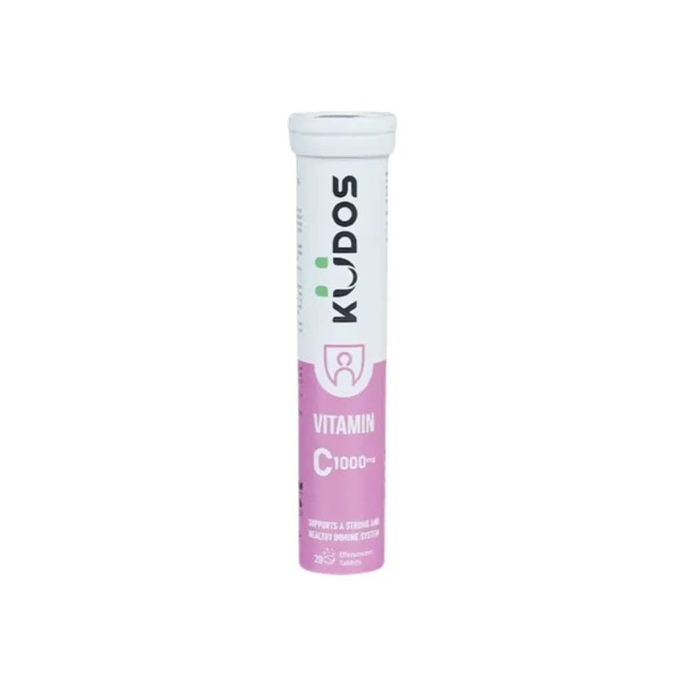 Viên Uống Kudos Vitamin C 1000 Mg Hương Dưa Hấu (20 Viên/tuýp)