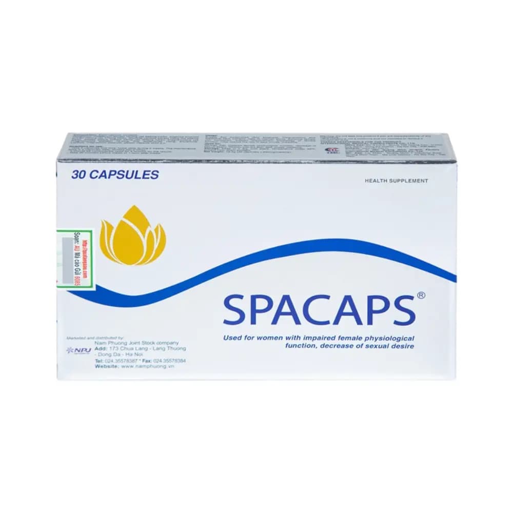 Viên Uống Spacaps Imc (3 Vỉ X 10 Viên)