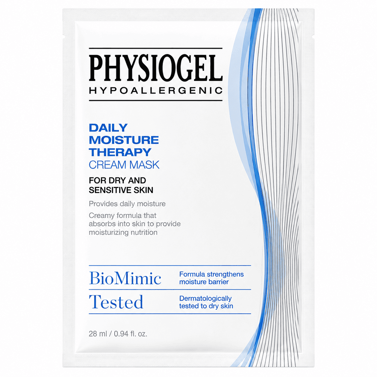 Mặt Nạ Dưỡng Ẩm Hằng Ngày Physiogel DMT Cream Mask (Túi 28ml)