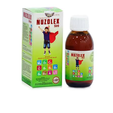 Siro Ăn Ngon Cho Trẻ Nuzolex (Chai 120ml)
