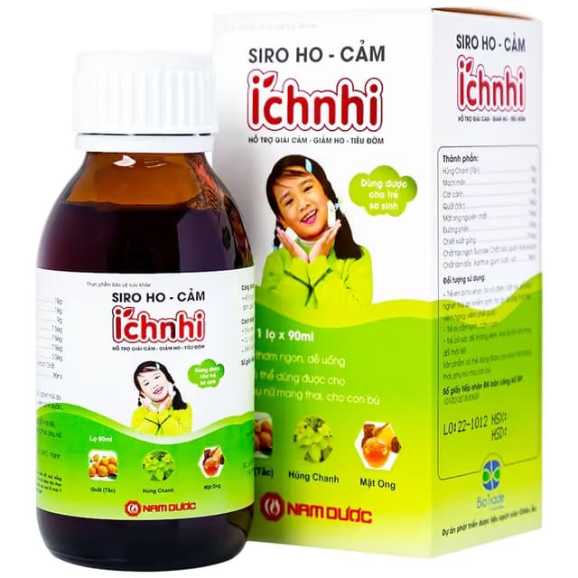 Siro Ho Cảm Ích Nhi (Chai 90ml)
