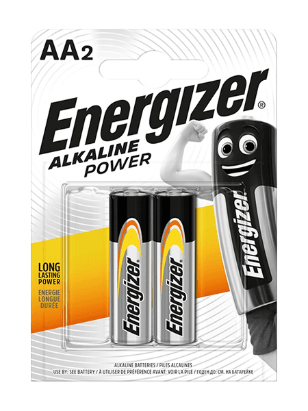 Pin AA Energizer Alkaline Power E91 bp2 (Vỉ 2 viên)