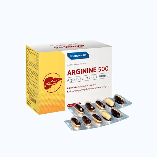 Viên Uống Gn Arginine 500mg (Hộp 60 Viên)