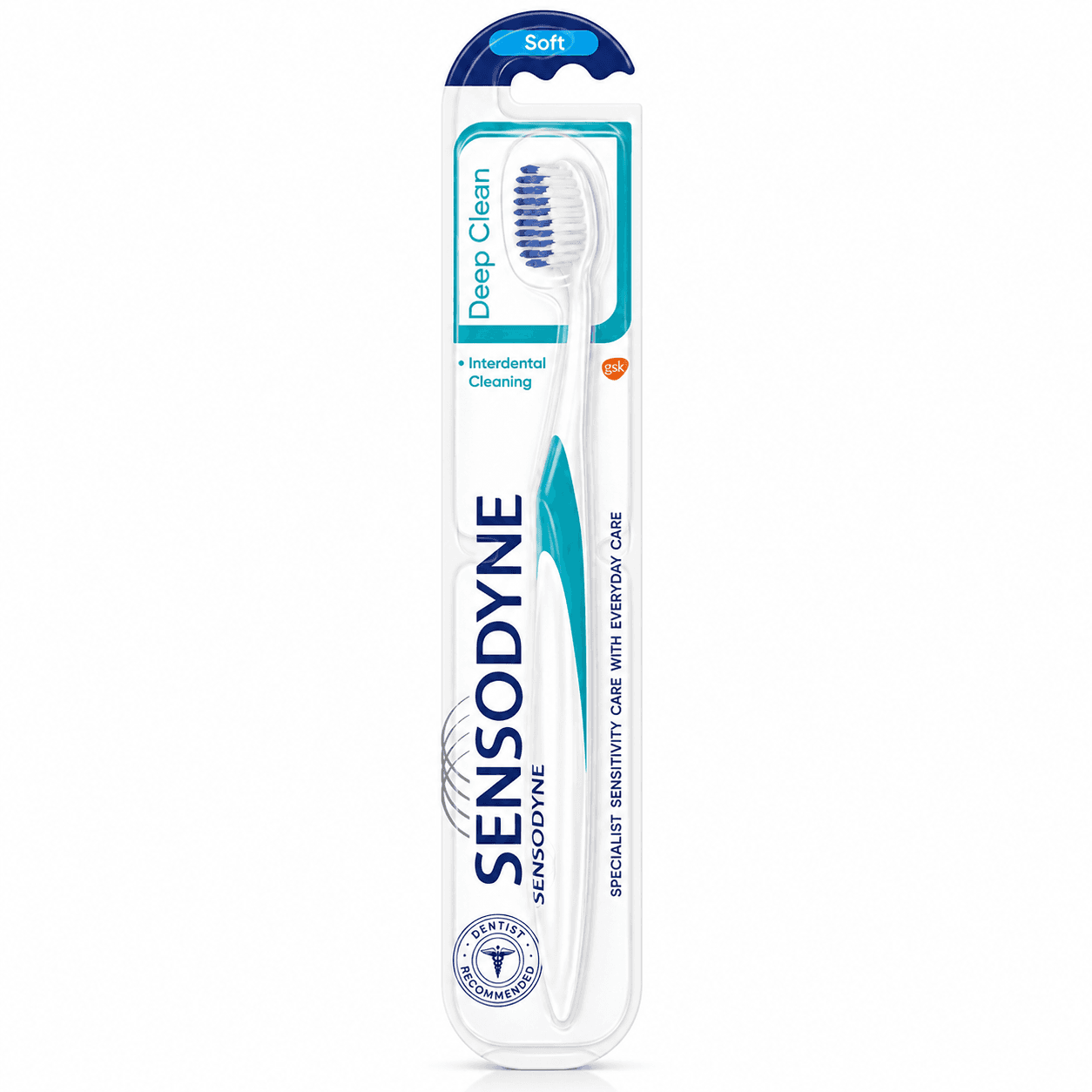 Bàn Chải Đánh Răng Sensodyne Deep Clean Soft (Hộp 1 cái)