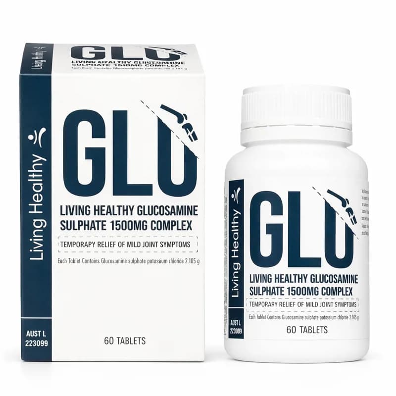 Viên Uống Living Healthy Glucosamine (Hộp 60 viên)