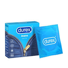Bao Cao Su Durex Jeans Size 52.5mm (Hộp 3 Bao)