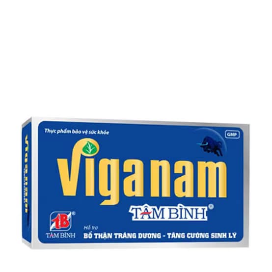 Viên Uống Bảo Vệ Sức Khỏe Viganam Tâm Bình (Hộp 60 Viên)