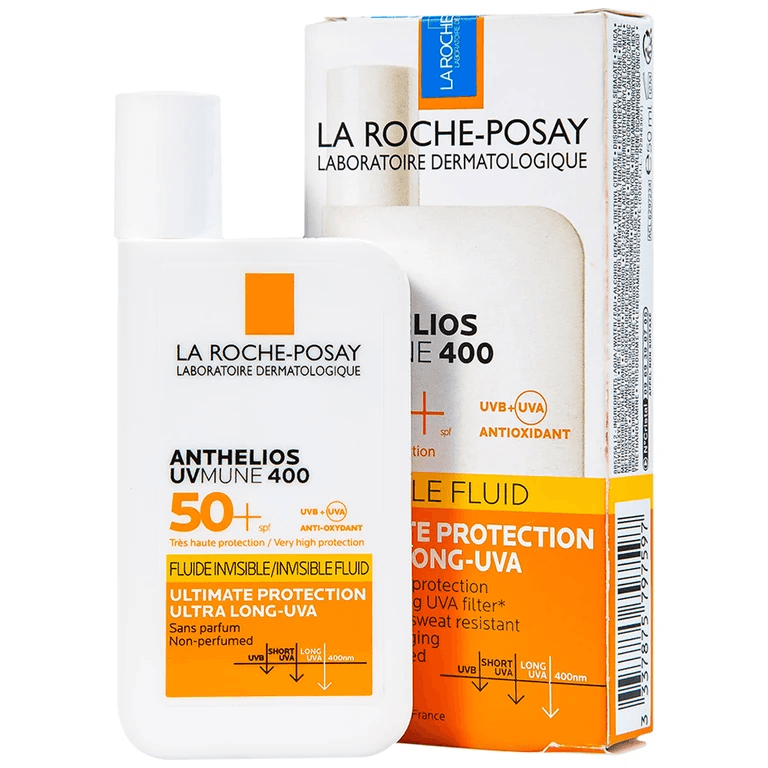 Kem Chống Nắng Phổ Rộng Anthelios Xl Spf50+ Pa++++ Nâng Tone Kiềm Dầu (Chai 400ml)