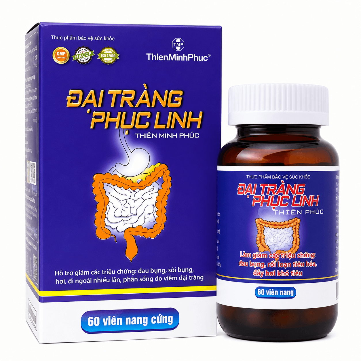 Viên Uống Đại Tràng Phục Linh Thiên Minh Phúc (Hộp 60 Viên)