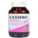 Viên uống Blackmores Pregnancy & Breast - Feeding Gold hỗ trợ sức khỏe phụ nữ mang thai (Hộp 60 viên)