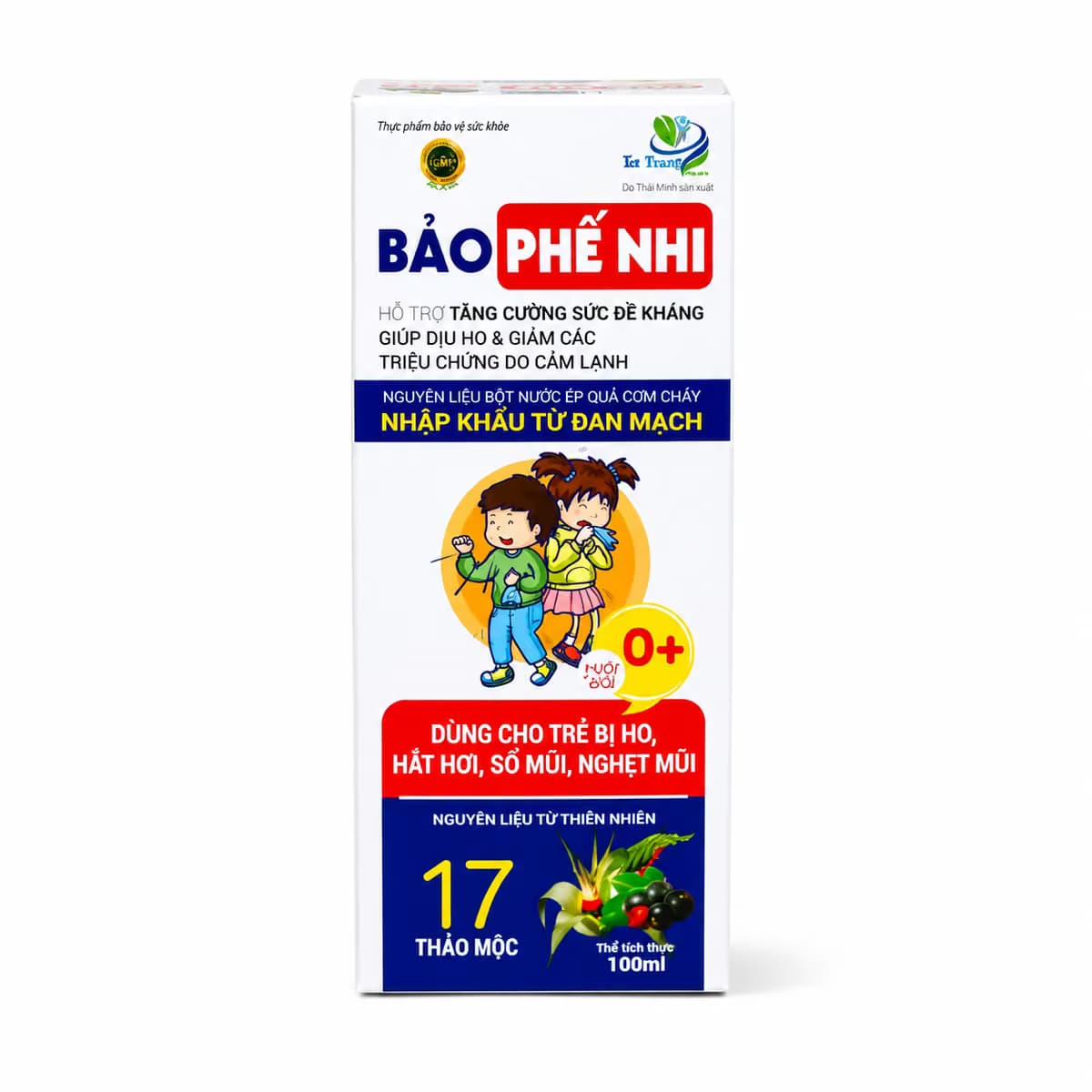 Siro Cảm Cúm 3in1 Bảo Phế Nhi (Chai 100ml)