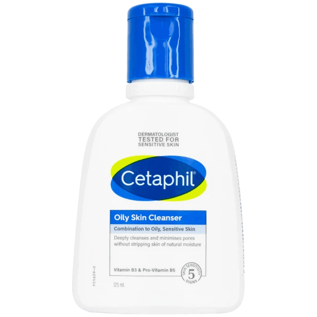 Sữa Rửa Mặt Cetaphil Oily Skin Cleanser (Chai 125ml)