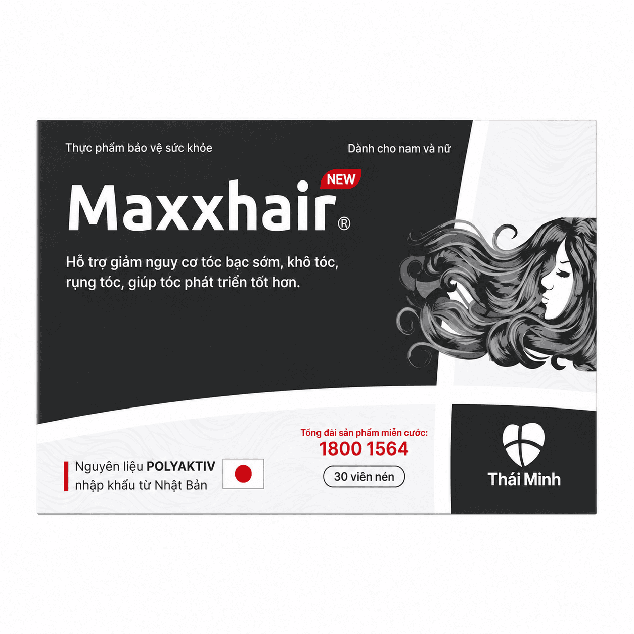 Viên Uống Maxxhair Thái Minh (3 Vỉ X 10 Viên)